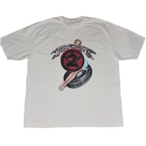 Travis Scott T Shirt XL White JackBoys 2 C1 Tee NEW *hole